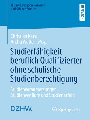 cover image of Studierfähigkeit beruflich Qualifizierter ohne schulische Studienberechtigung